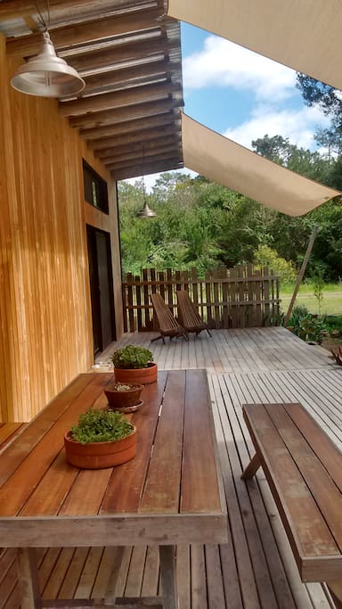 Deck area