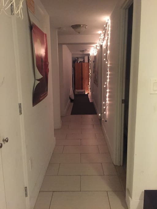 Hallway to bedrooms.