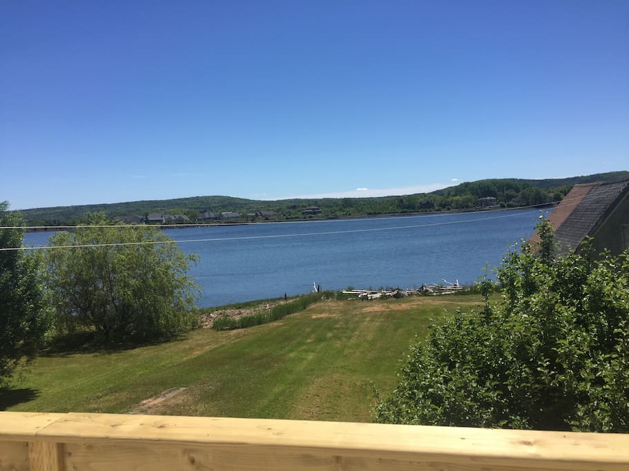 More of the view from back deck
