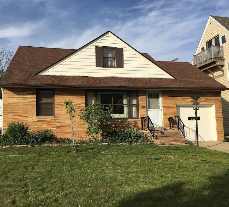 Front of house.
