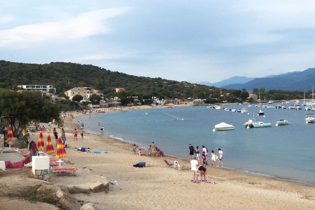 La plage de Porto Pollo