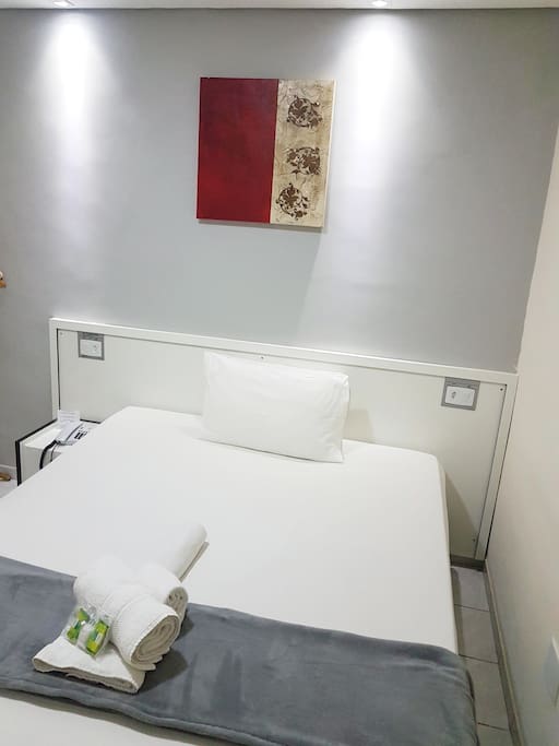 Apartamento duplo com ventilador
