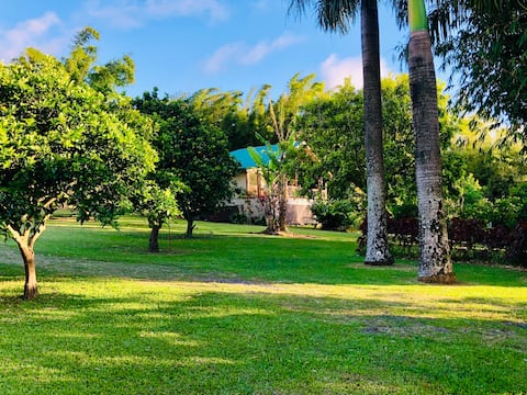 Pua Malu Cottage. Tropical Delite! 4 acres!