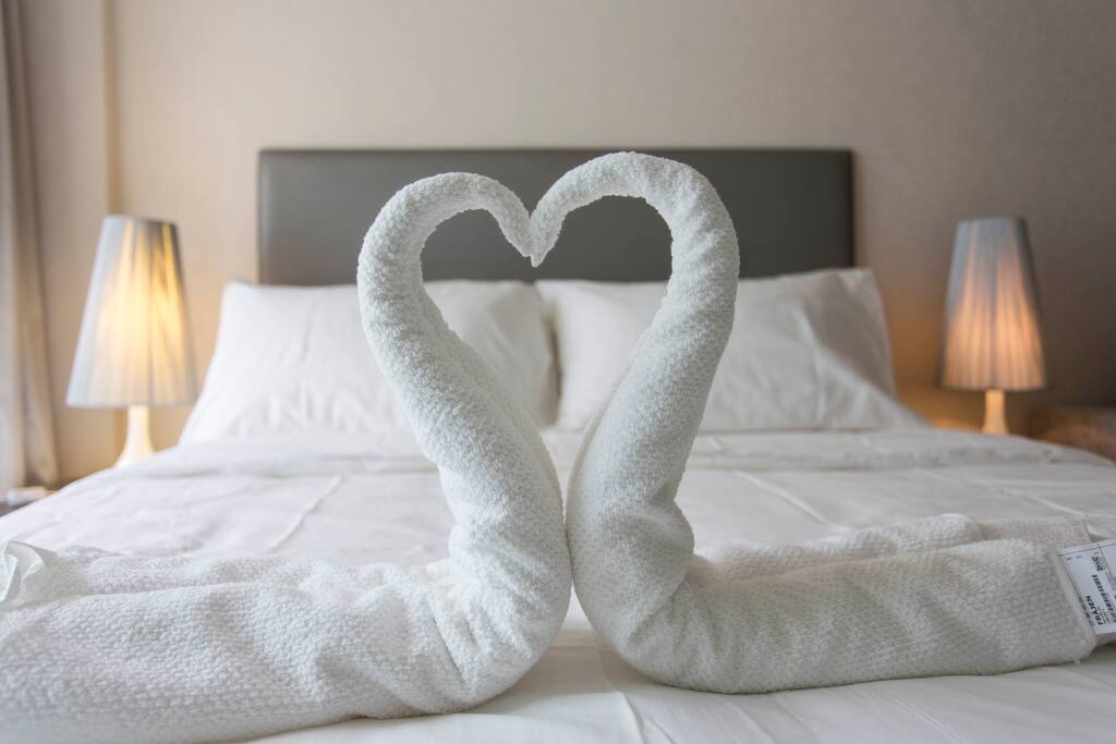 Fresh and clean towels are provided so you don't have to add extra weight and bulk to your luggage