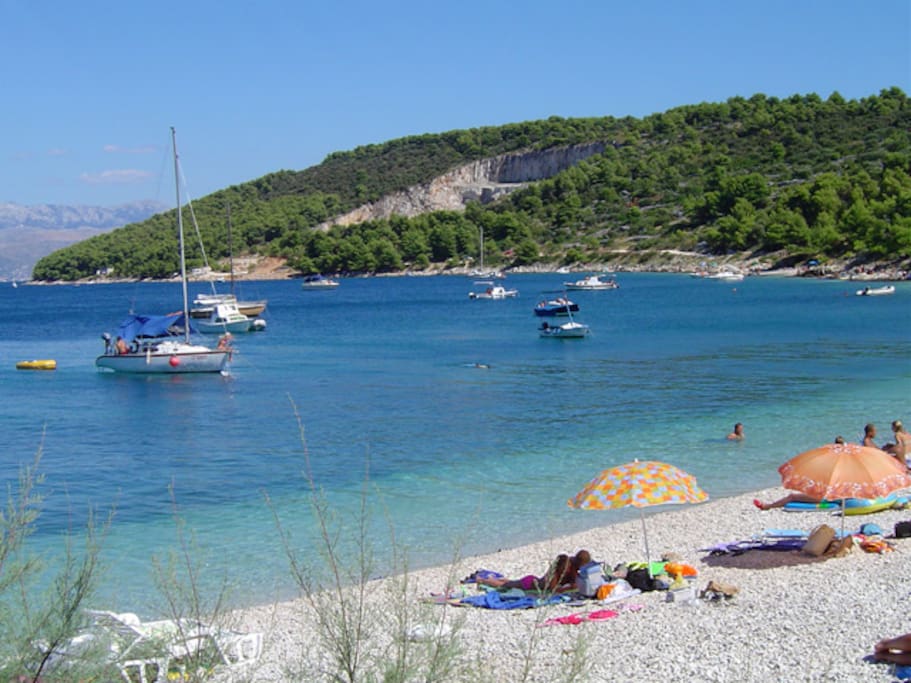 Island Ciovo, Dalmatia, Croatia, Apartment " Kadulja 2 "