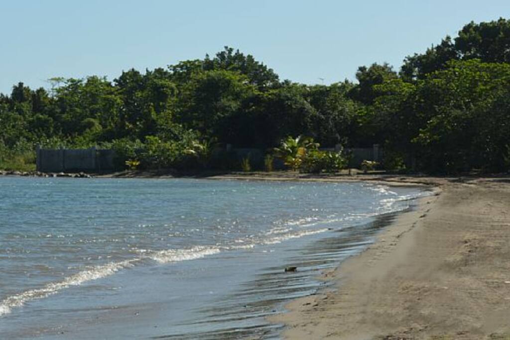 Our private beach