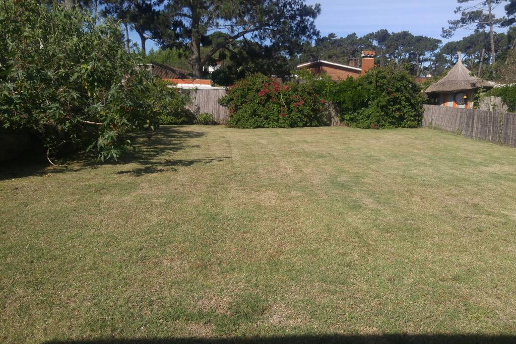 Jardín del fondo