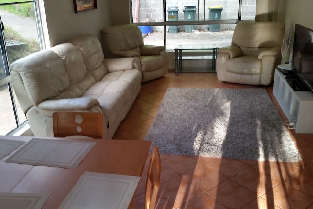 Updated lounge photo with rug and coffee table