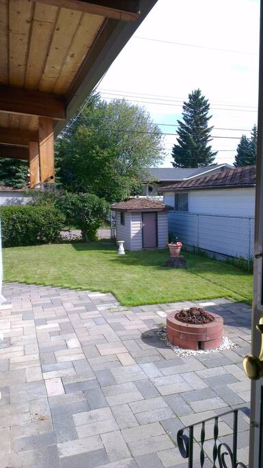 The yard