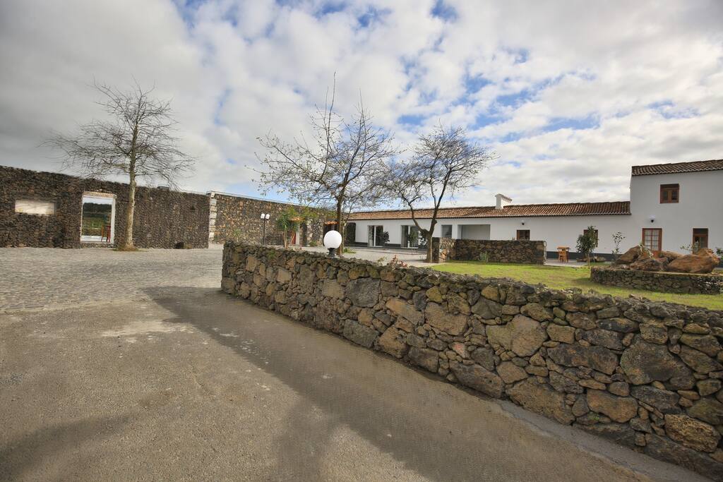 Vista da entrada