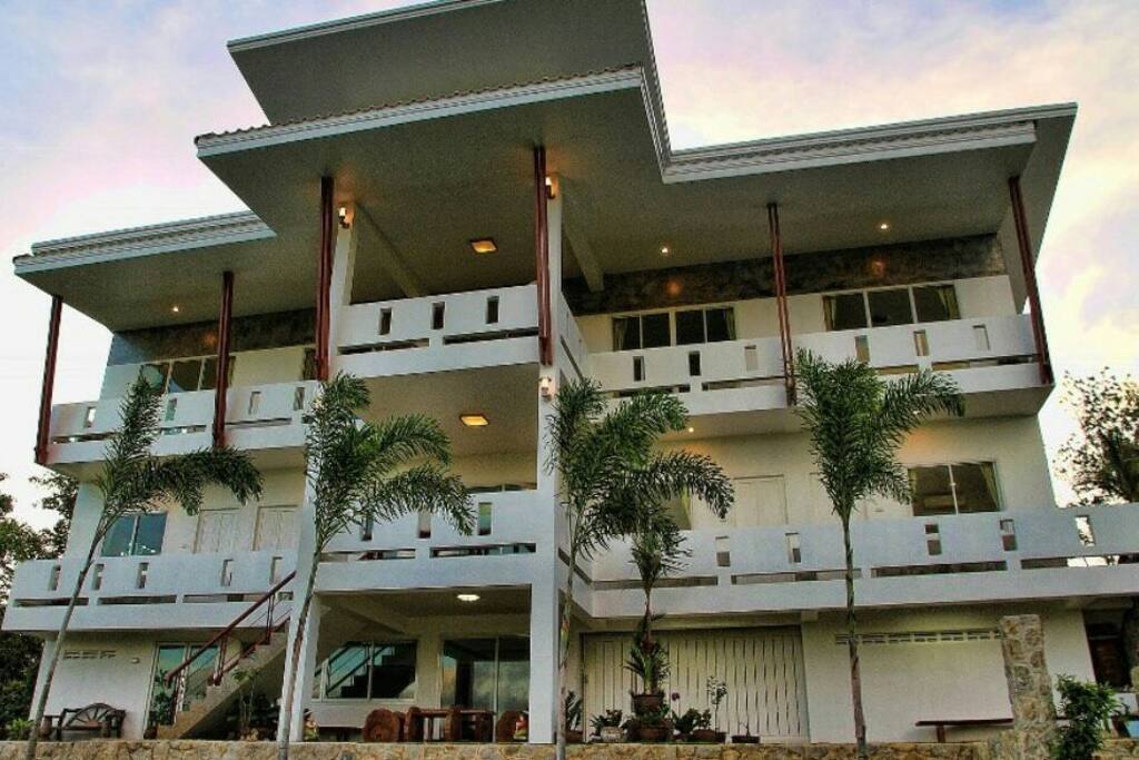 The building
