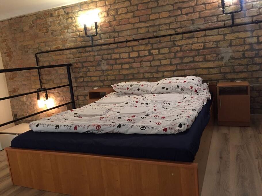 Bedroom on gallery