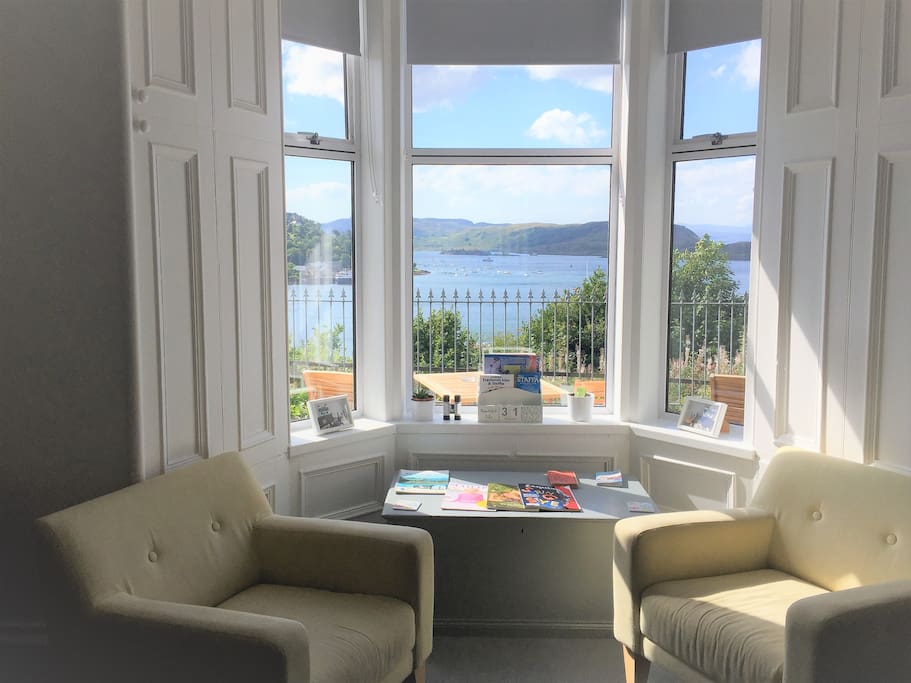 View from the guests sitting room