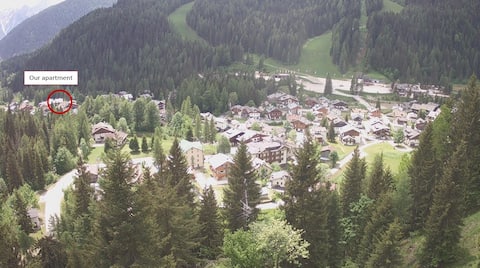 Dolomite holiday apartment for up to 8 guests