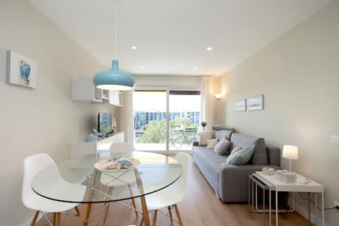 Successful Airbnb property: Cozy beachfront apartment in Cambrils