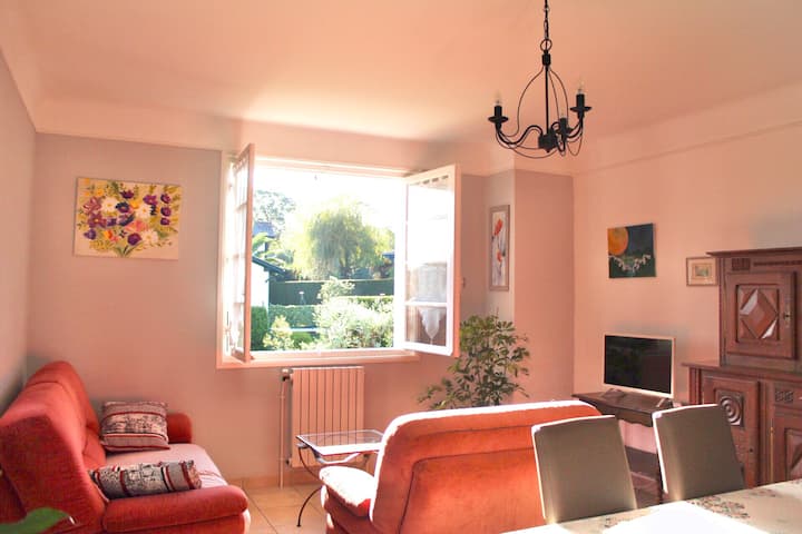Bel Appartement Avec Grand Jardin - Plages à Pieds - Bidart
