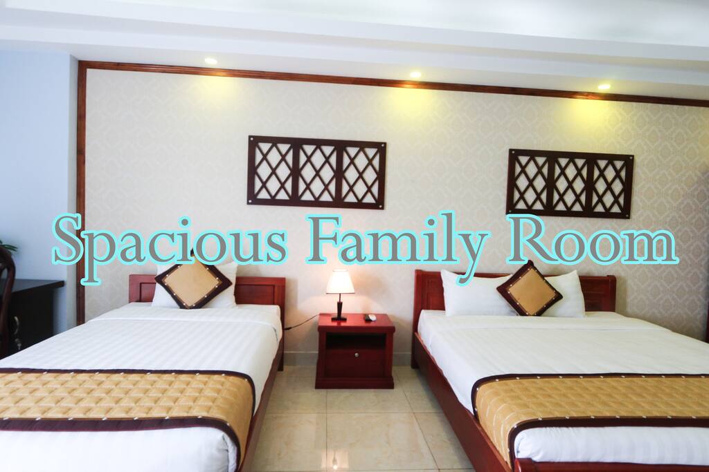 Spacious family room