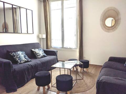 Renovated large house near Paris 8 minutes from the metro