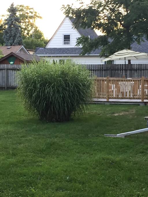 Nice deck to Grill/BBQ and enjoy the evening.