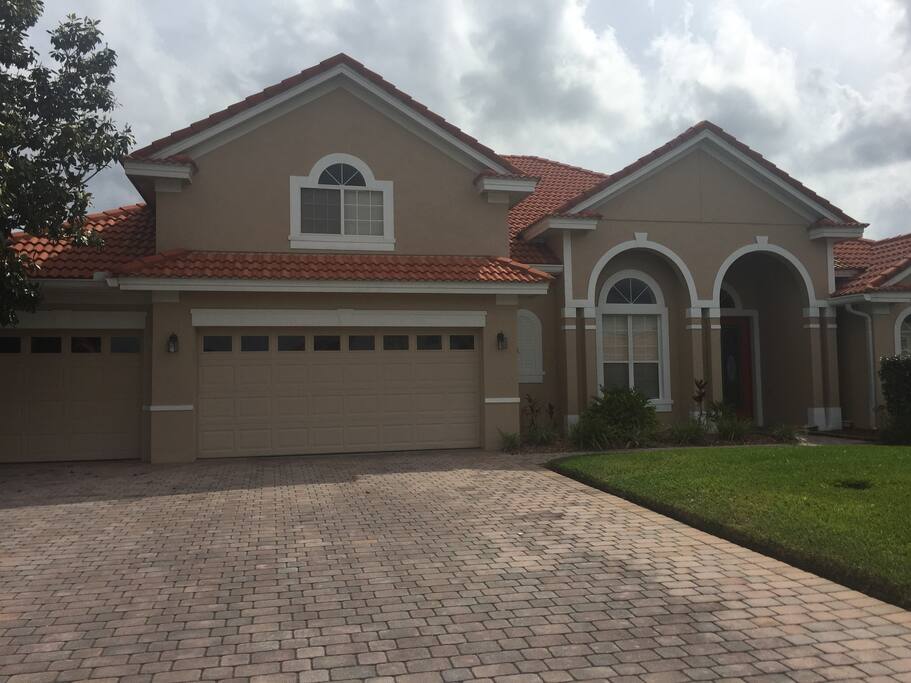 Front view of house