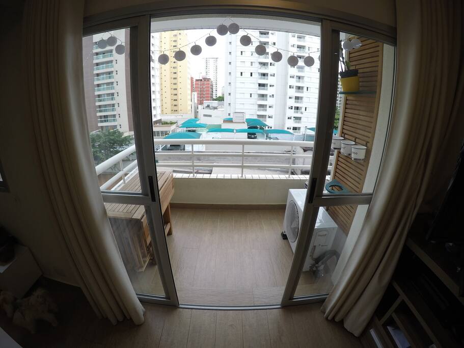 Varanda - Vista da sala