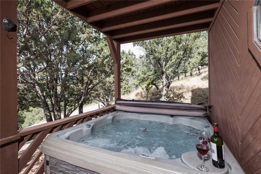 Hot Tub Living - A relaxing soak in the hot tub after a day of shopping is the perfect end to a long day.