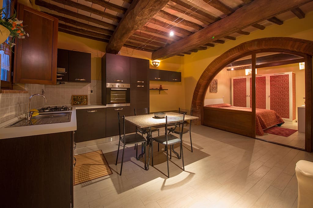 Cucina e soggiorno