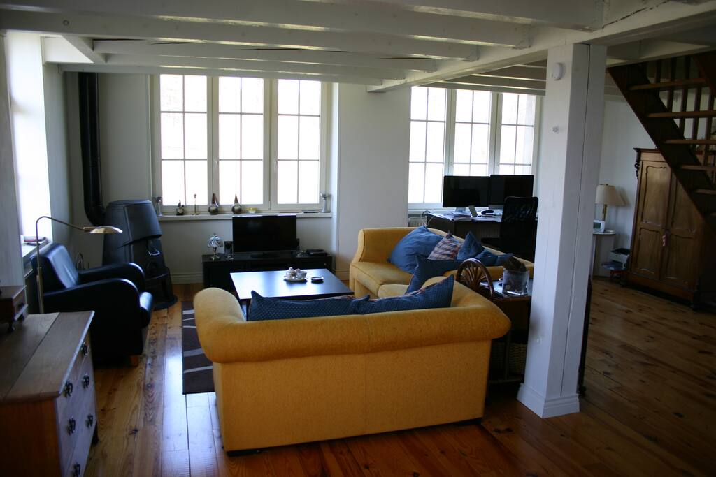 De woonkamer