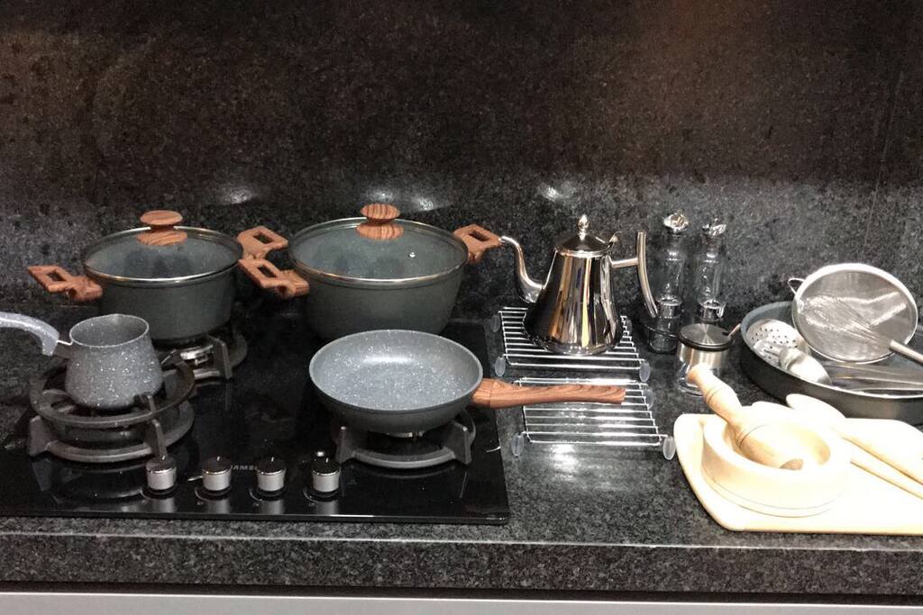 All cooking tools available