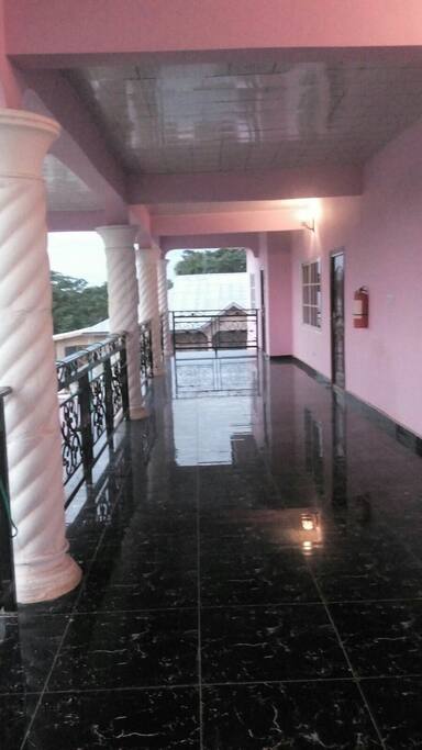 spacious corridors