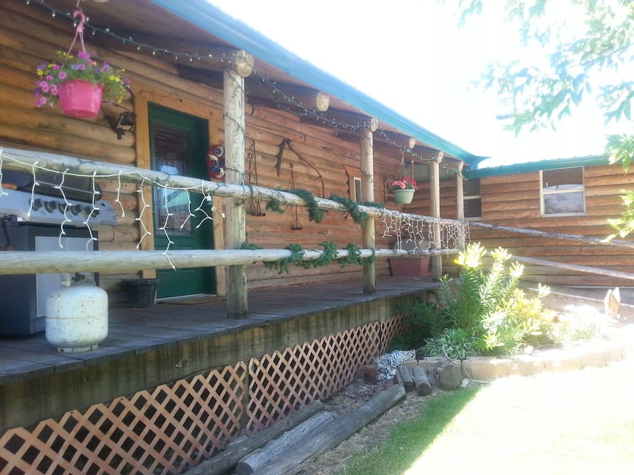 Front of house.