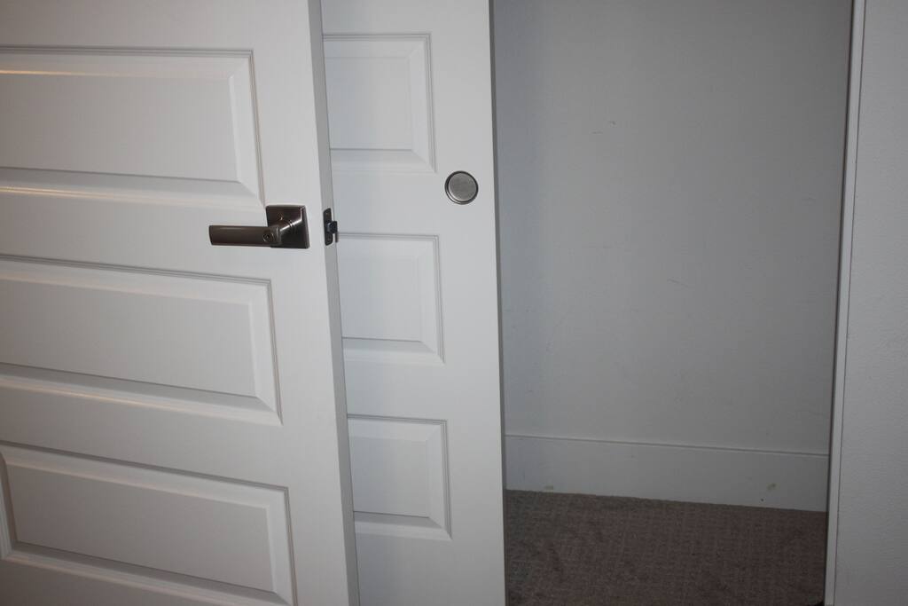 Closet space!