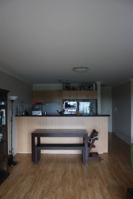 Open plan lounge / dining table