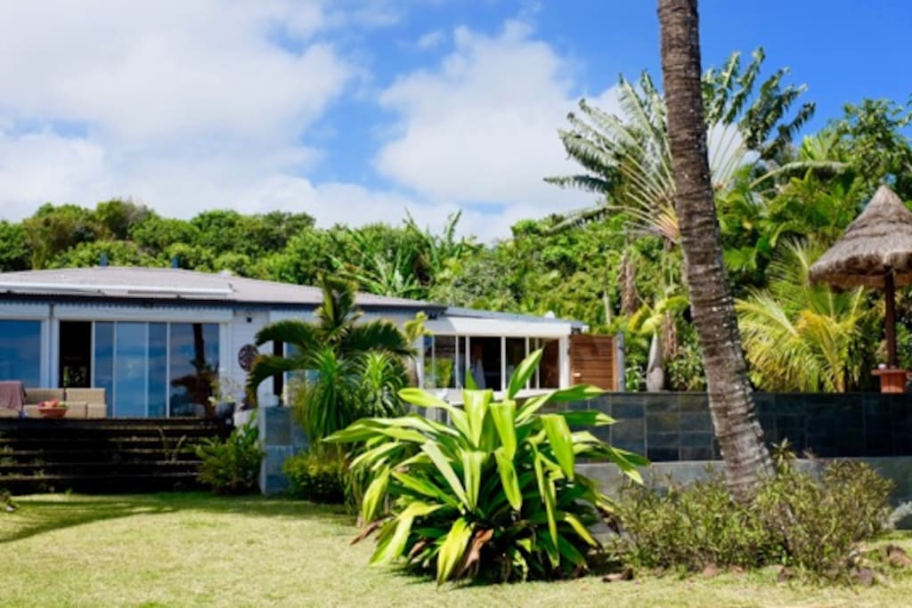 Vue sur la maison