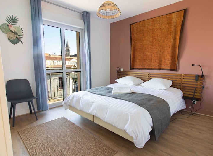 Habitación con camas de 80 x 200