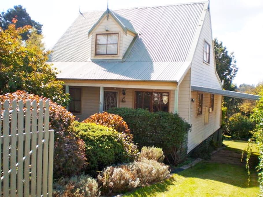 Front of cottage