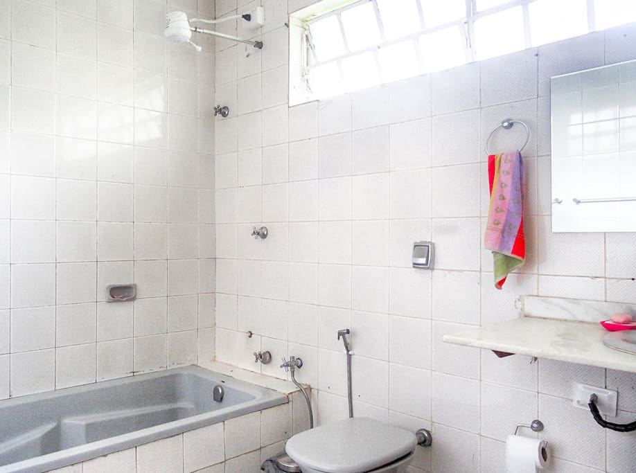 The bathroom