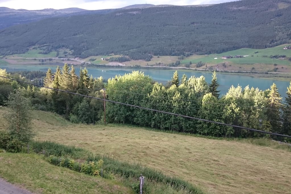 Utsikt over Lalmsvatnet