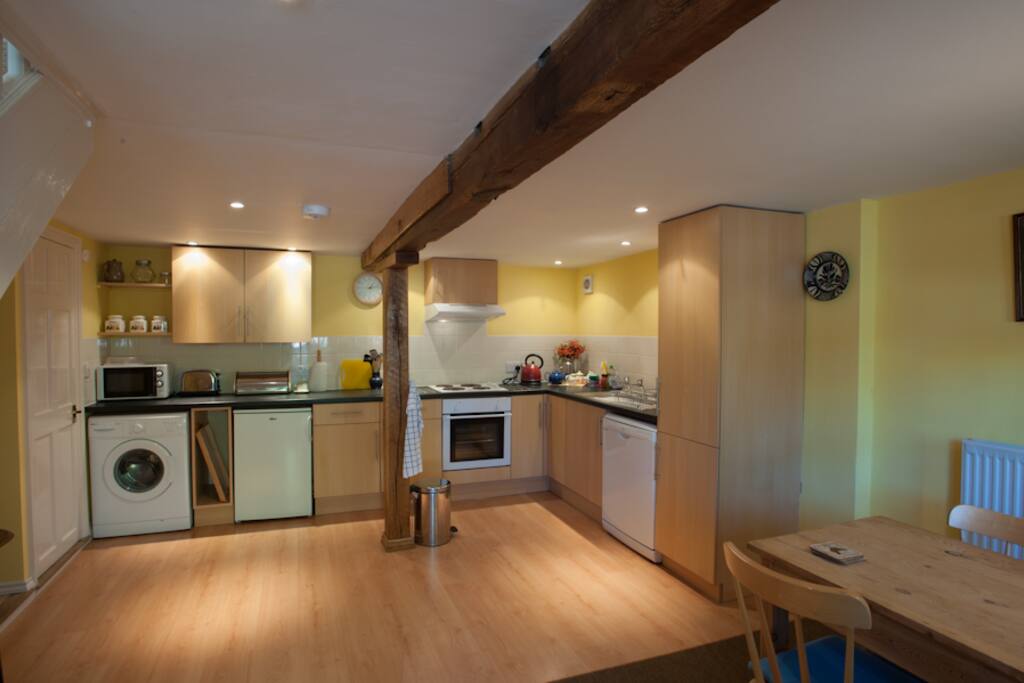 Well equipped kitchen