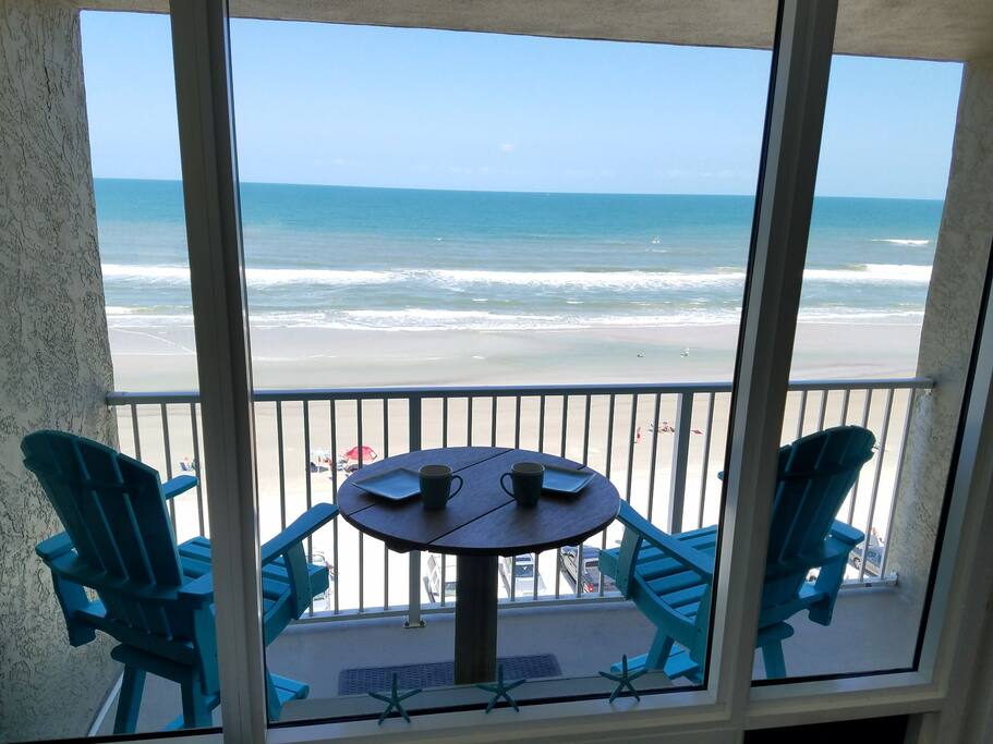 Balcony with a view!!