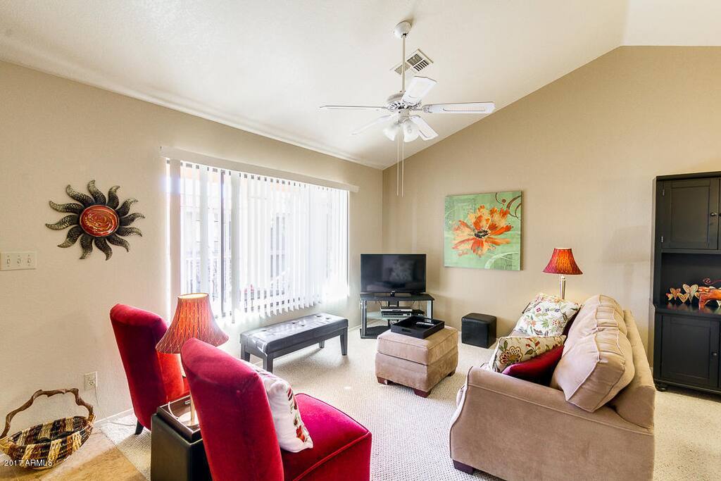 Light and bright living room