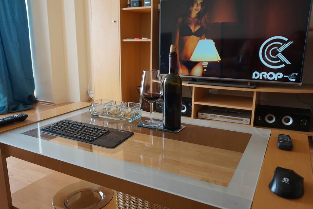 Have a glass of wine and relax