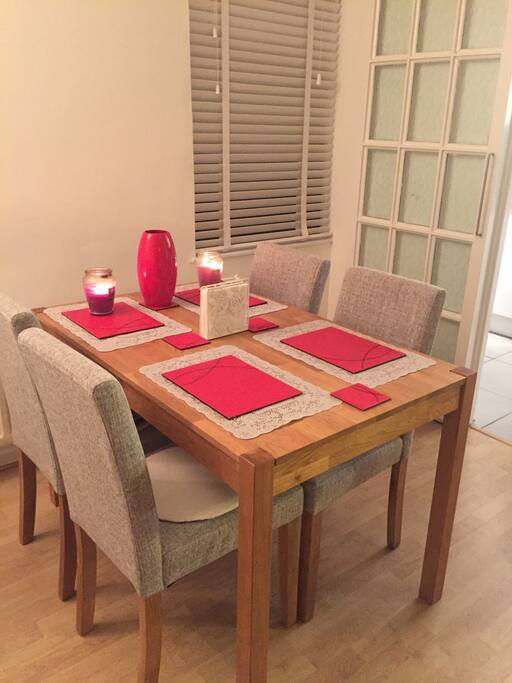 Dining table for 4