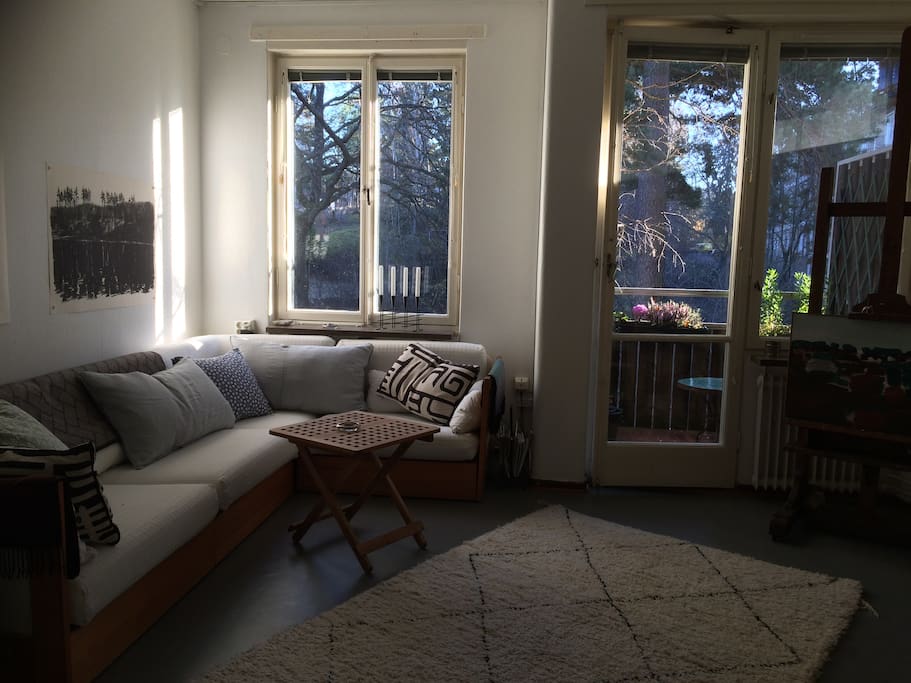 Living room area