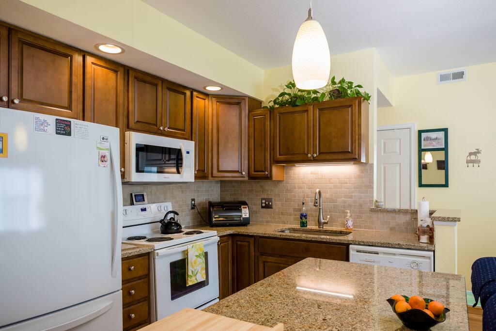 Shared kitchen area