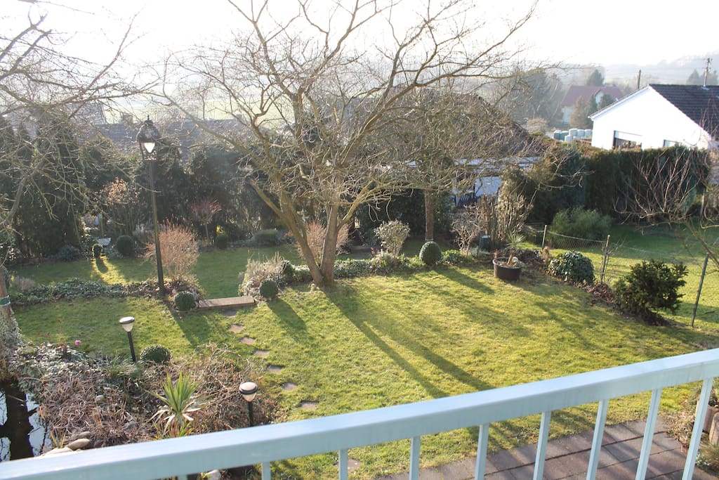 You are free to use our garden.