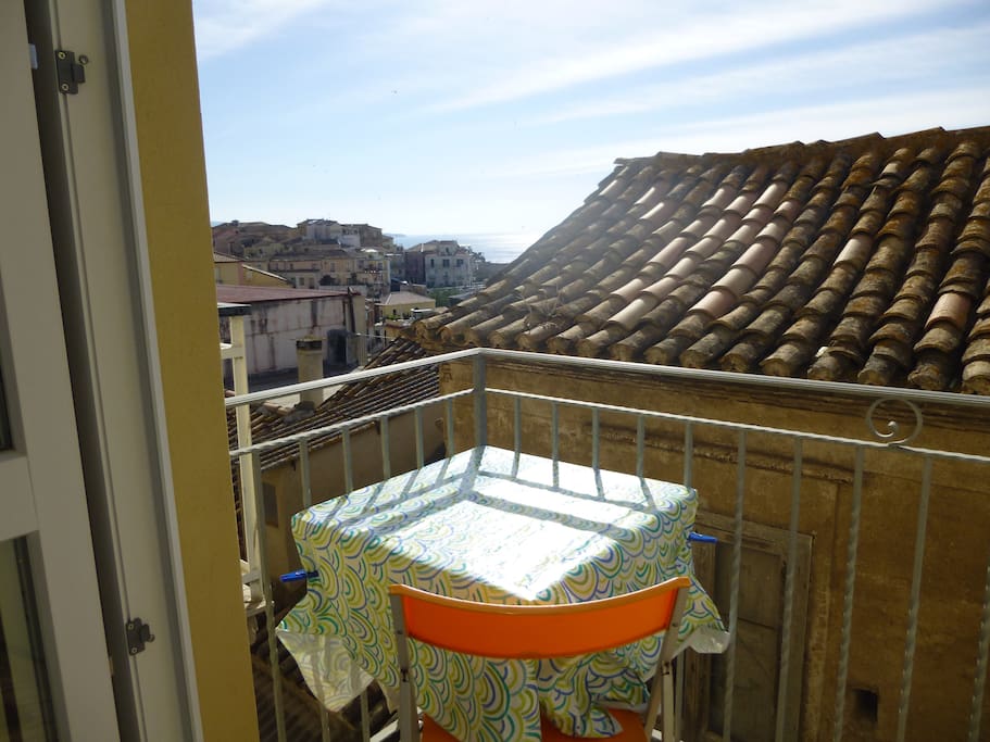 balcone vista mare