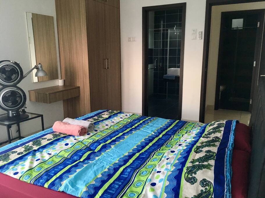 Master Bedroom (King Size) with Private Bathroom
