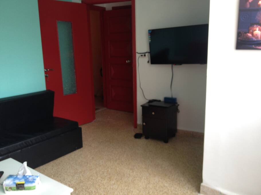 The entrance & sitting