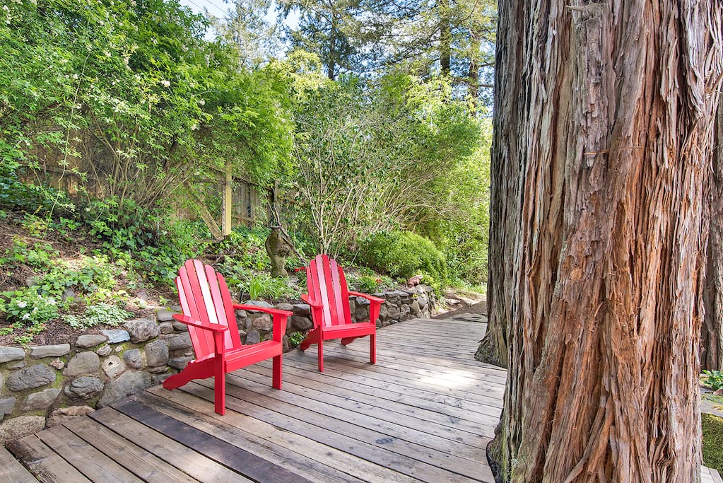 Large and small decks that are great for relaxing!